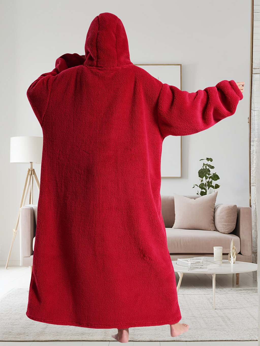 بطانية هودي قابلة للارتداء