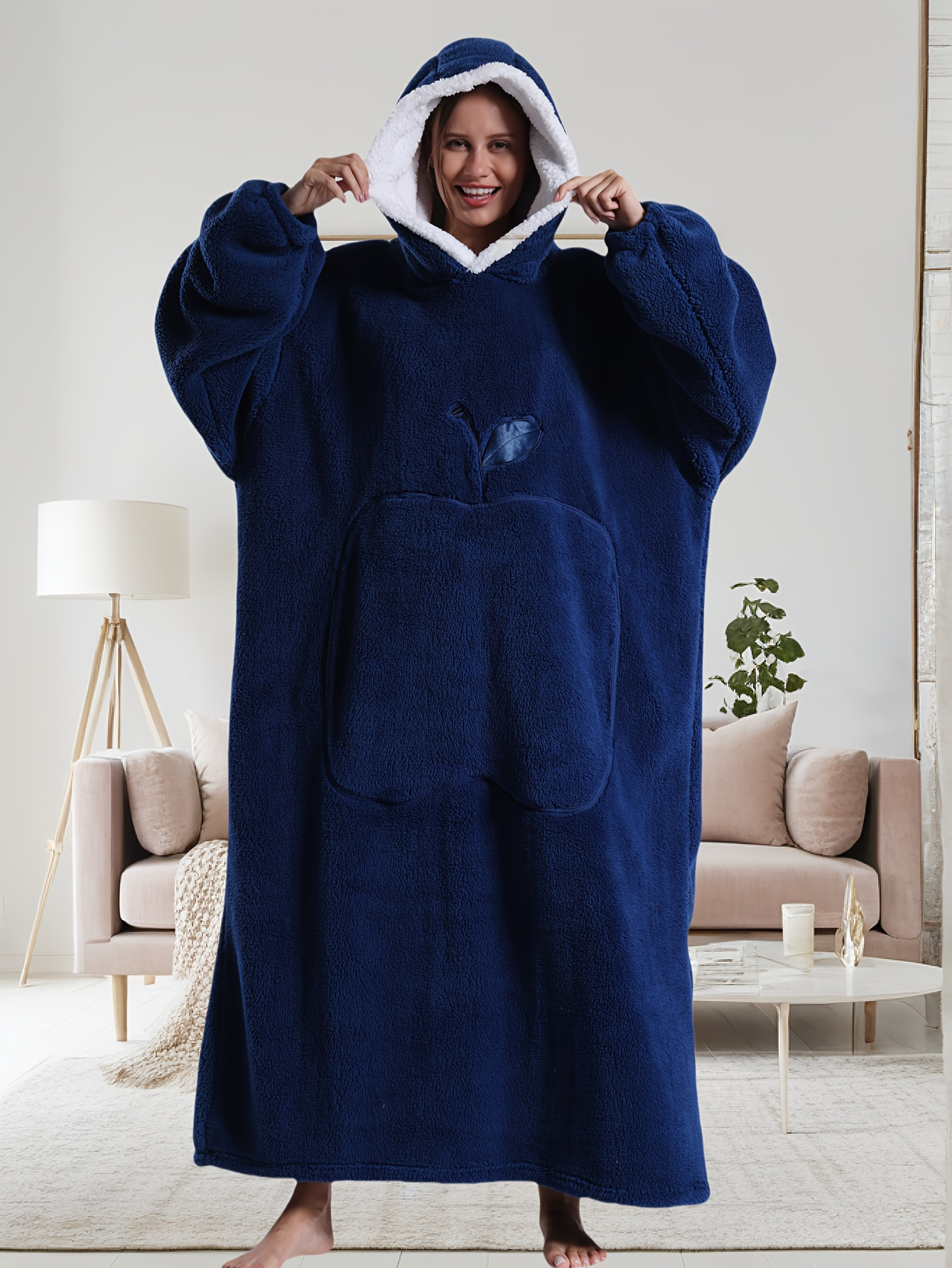 بطانية هودي قابلة للارتداء