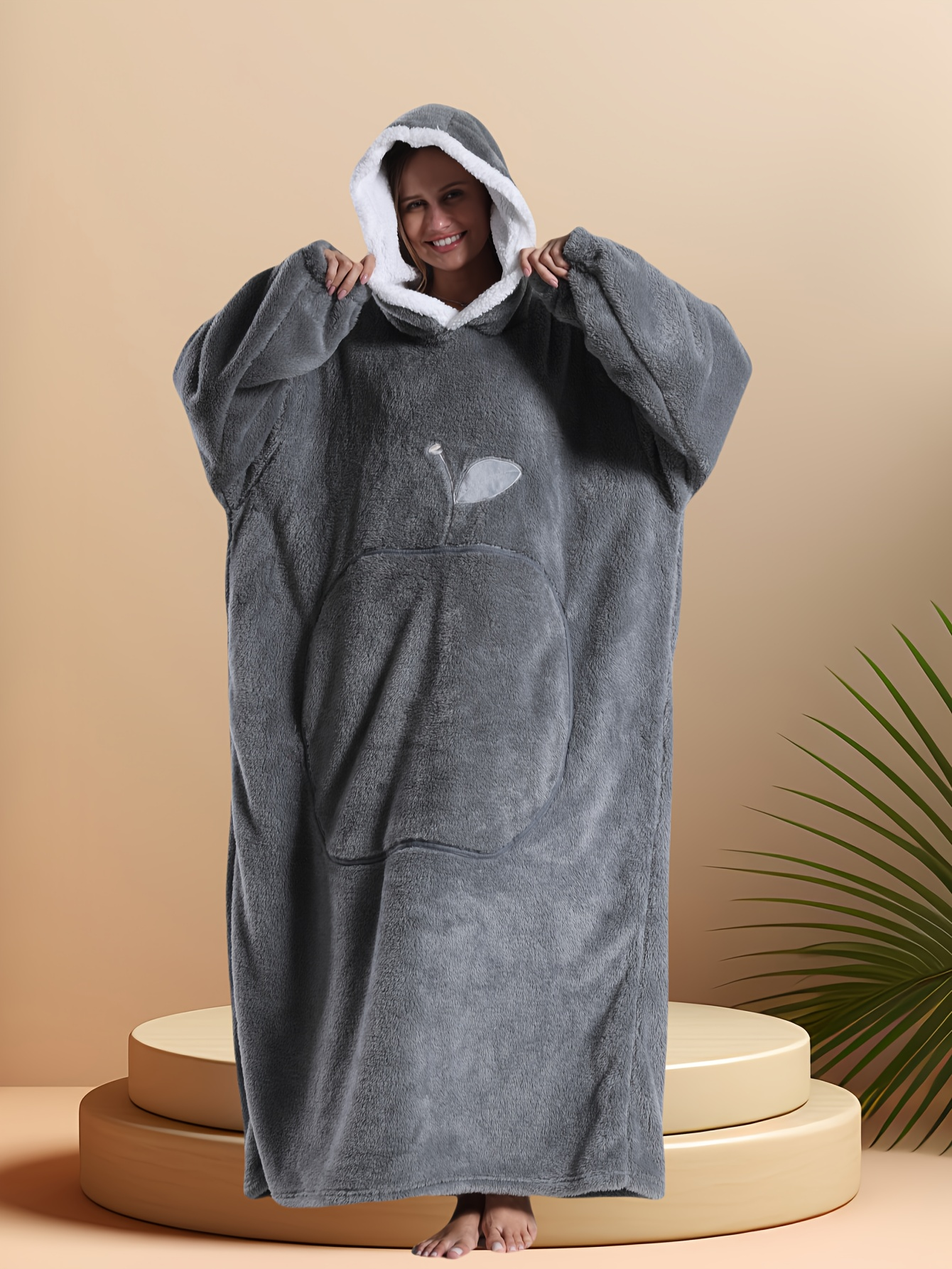 بطانية هودي قابلة للارتداء