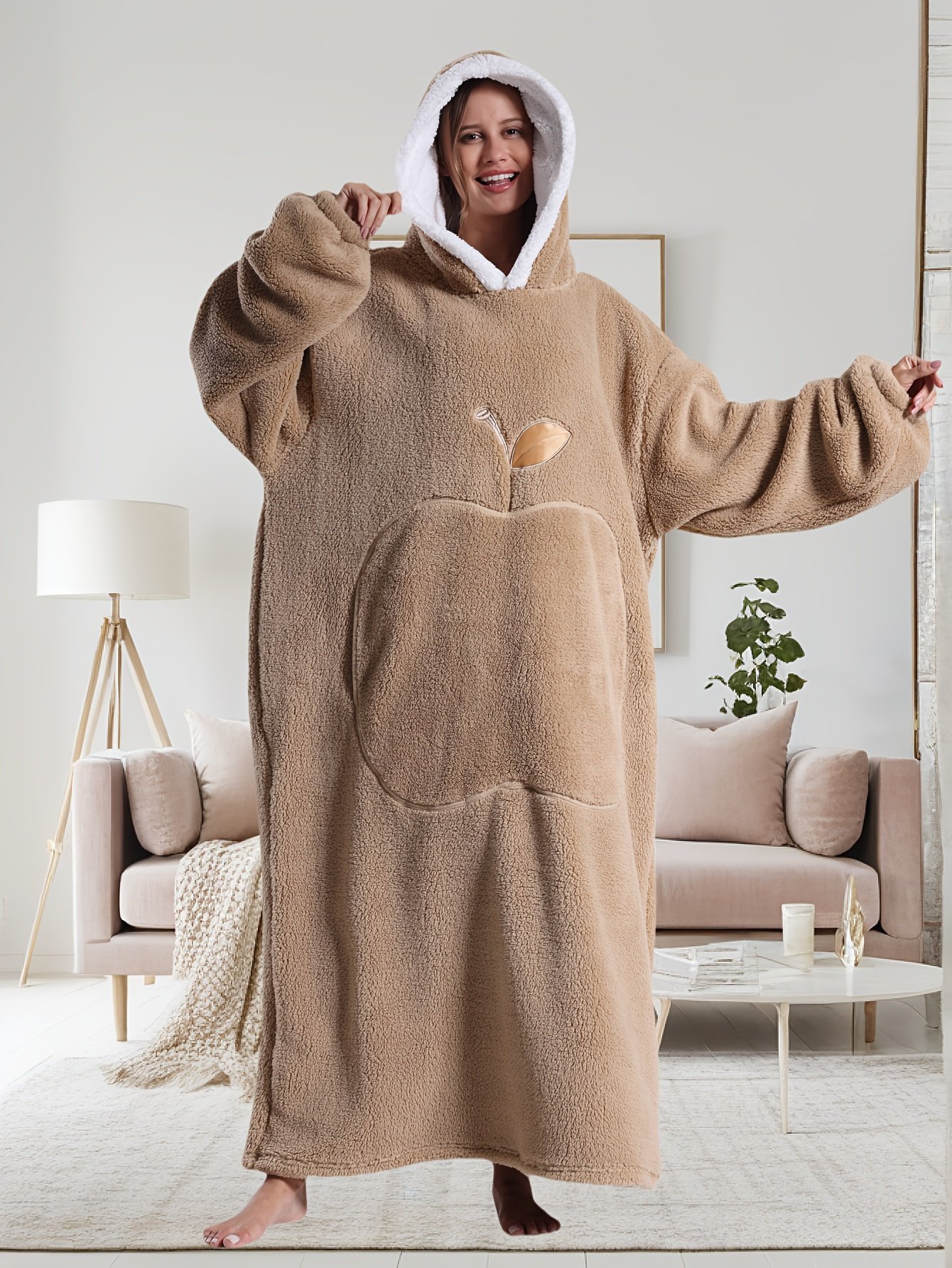 بطانية هودي قابلة للارتداء